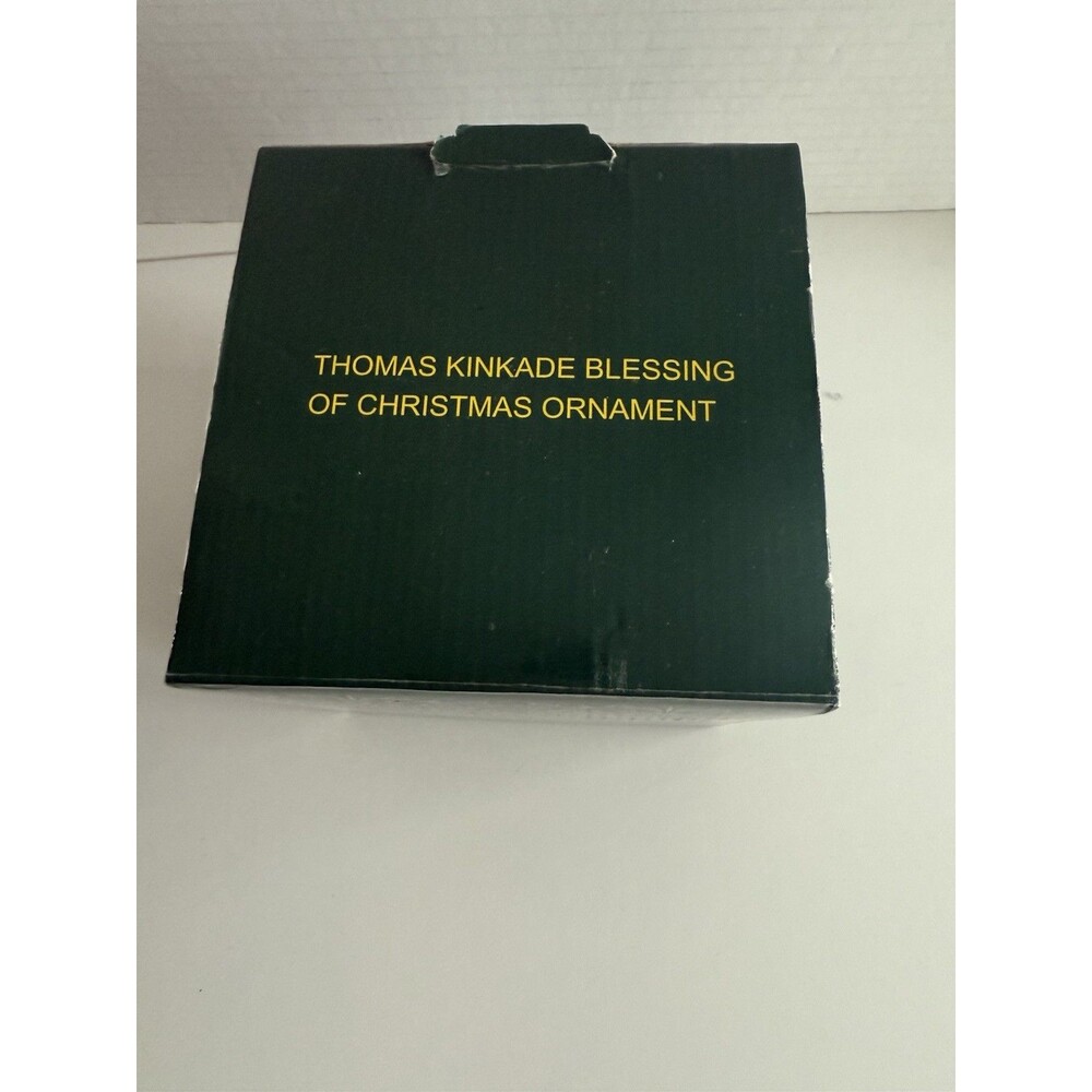 THOMAS KINKADE Painter Of Light Brushworks Collection Christmas Ornament Holiday - Picture 4 of 14